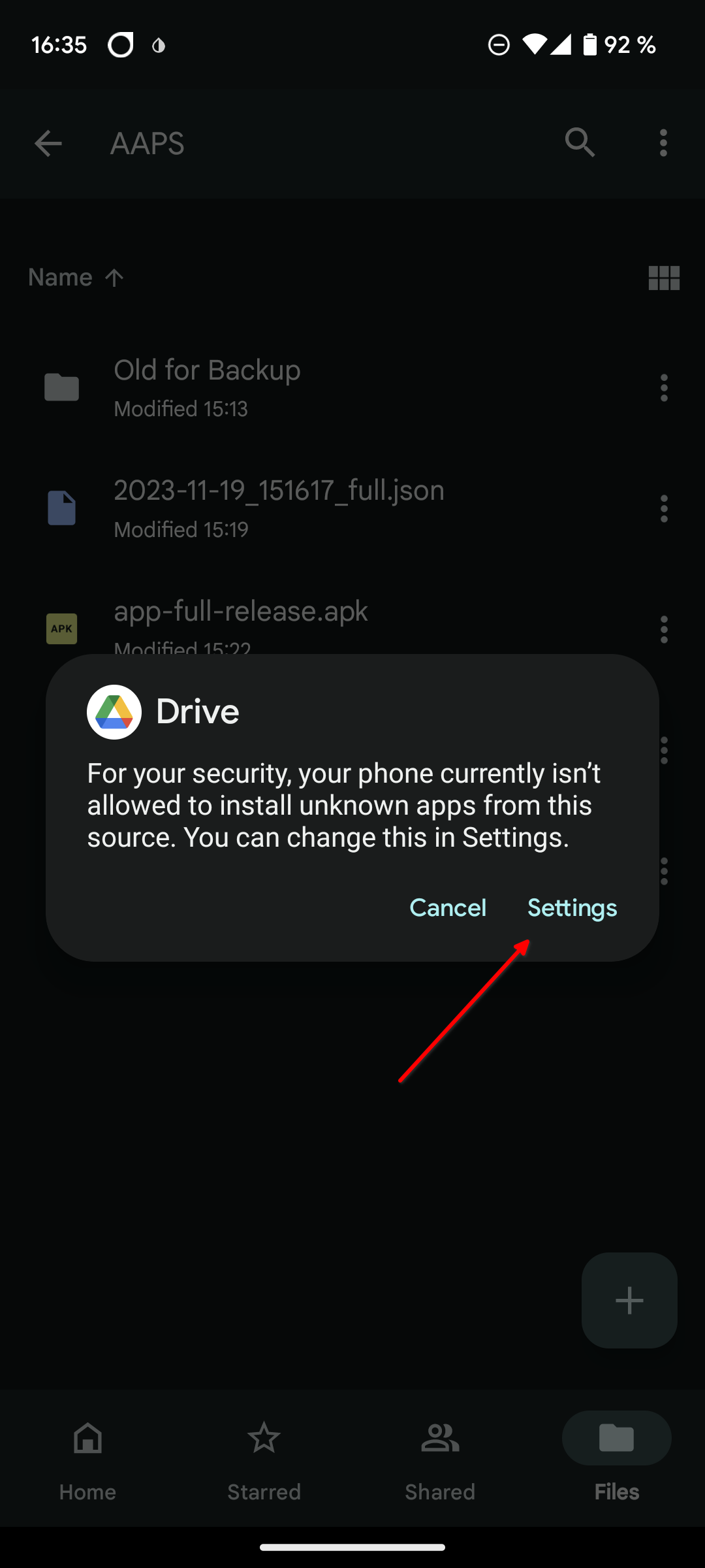 Security Notice Google Drive