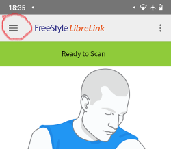 Соединение LibreLink установлено