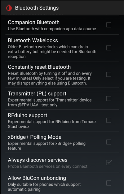 xDrip+ Libre Bluetooth Einstellungen 3